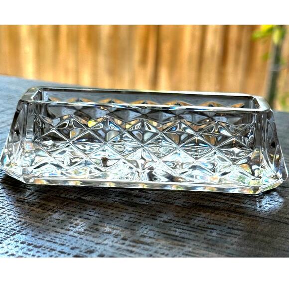 Waterford Crystal Westover Vintage Business Card Holder-Excellent - Picture 2 of 6